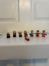 Vintage Miniature Wooden Christmas Ornaments ...