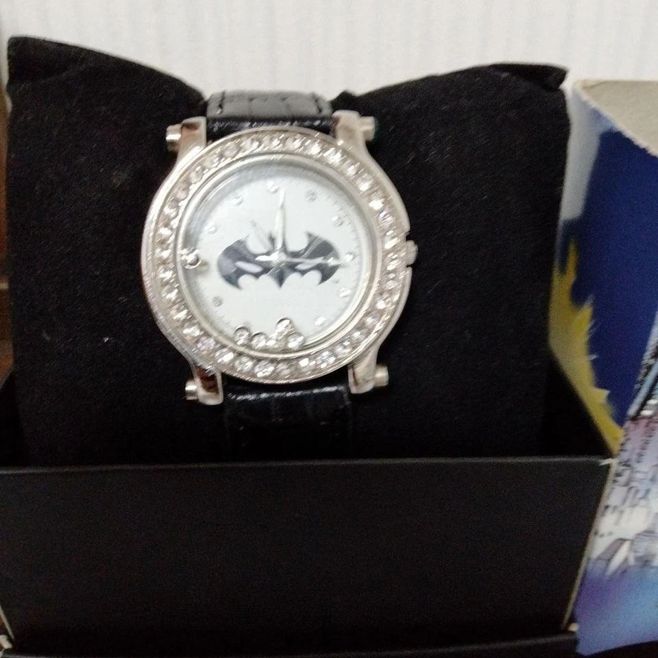 Reloj Pulsera Batman TM DC Comics s08 Esfera Blanca Analógico Coleccionable Moda Informal Foto 2 de 4