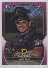 2023 Bowman Chrome Prospects Mega Box Pink Mojo Refractor 188/199 Axiel Plaz y5d