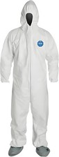 DUPONT TY122S 2XL LARGE TYVEK COVERALLS CASE of 25pcs