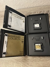 Game and Watch Collection 1 & 2 Set! Club Nintendo DS Complete Cib Japanese