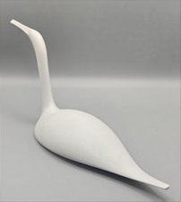 Rosenthal XL Eistaucher Eisvogel Groß 37 Cm Weiß Tapio Wirkkala Studio Linie RAR