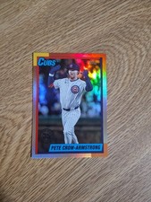  2025 Topps 35th Anniversary- PETE CROW- ARMSTRONG- #U90-7 Foil- Chicago Cubs 🔥
