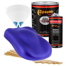 Hot Rod Flatz Indigo Blue Metallic Gallon Kit Urethane Flat Auto Car Paint Kit Hot Rod Flatz Indigo Blue Metallic Gallon Kit Urethane Flat Auto Car Paint Kit