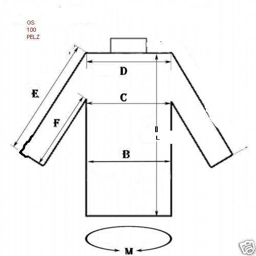 458 Abrigo largo de piel de Astracán genuino con cuello y puños chinchilla genuinos talla L Foto 3 de 4