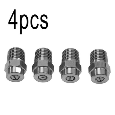 #ad 4x Pressure Washer Nozzle Replacement Thread Type Spray High Strength Reliable $15.34