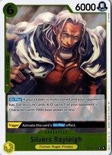 Silvers Rayleigh OP14-108 Rare The Azure Sea's Seven One Piece Foil NM