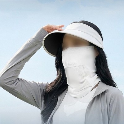 Atmungsaktive Anti-UV Gesichtsmaske für Outdoor Aktivitäten Radfahren Wandern