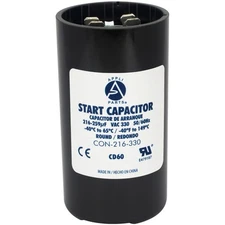 Appli Parts Motor Start Capacitor 216-259 Mfd (microfarads) uF 330 VAC Univer...