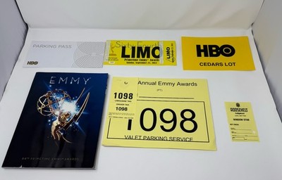2012 64th Primetime Emmy Awards Program - Parking Pass Docs Hollywood Television