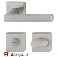 Hoppe TüRdrüCker Dallas Rosette Wc Edelstahl Matt F69 TüRbeschlag TüRgriff