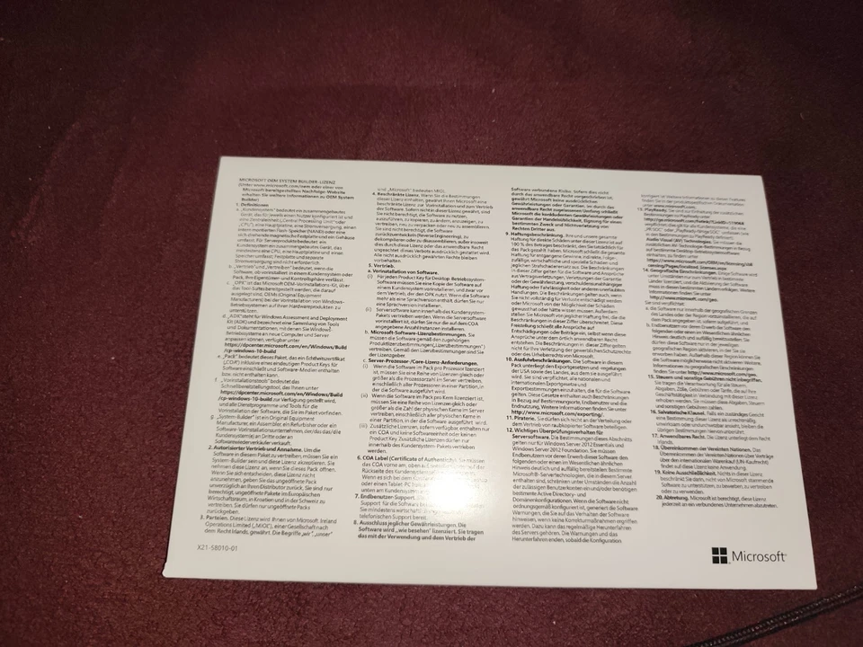 Microsoft Windows 11 Pro 64Bit Deutsch OEM COA Vollversion Lizenz + DVD KEY NEU - Bild 2 von 2
