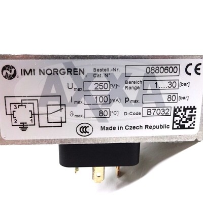 Pressure Switch 0880600 IMI NORGREN 1-30bar 0880600000000000 | eBay