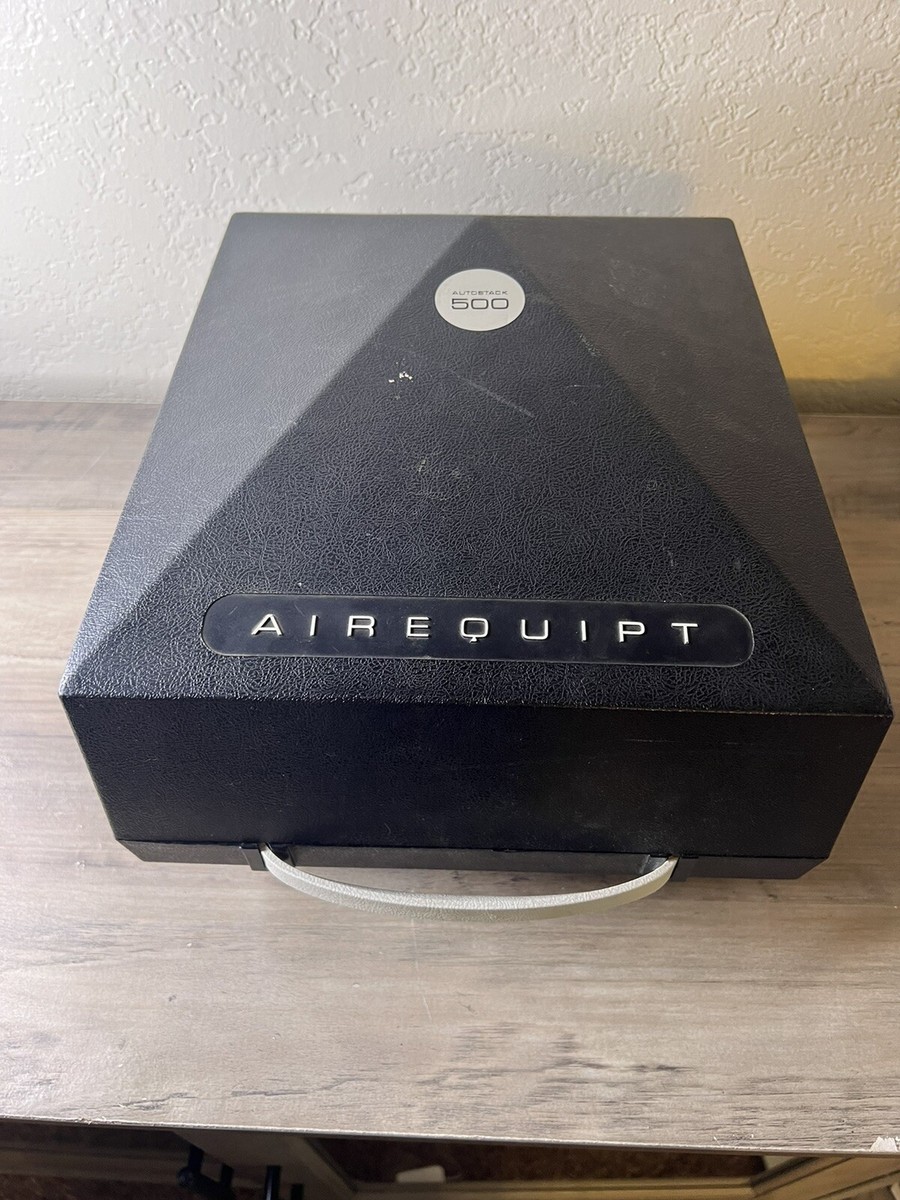 Vintage Airequipt Autostack 500 Slide Projector System Vintage Airequipt Autostack 500 Slide Projector System