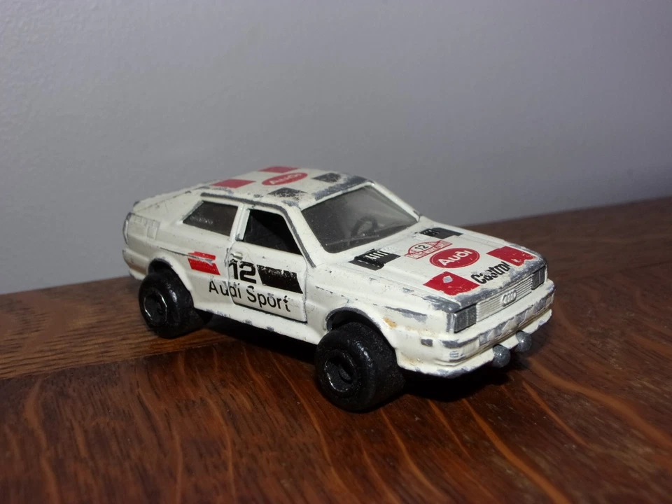 Majorette Audi Quattro 1/58 style Norev Matchbox lesney Hotwheels - Photo 2/4