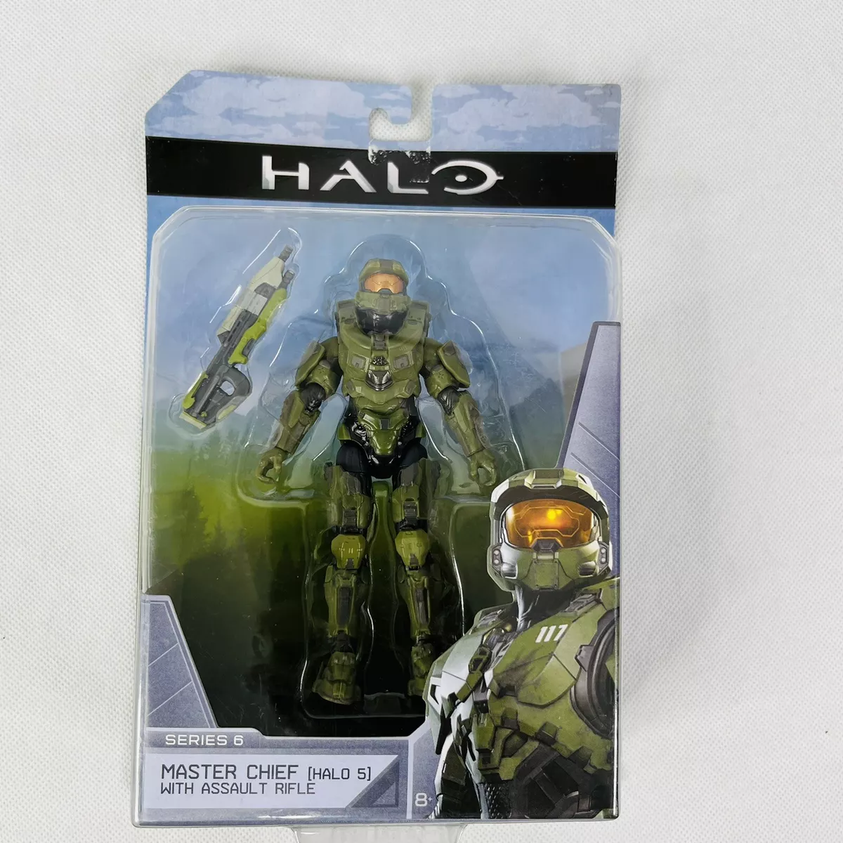 Halo Infinite World of Halo 4 Figures Series 1 2 3 4 Collection (Choose  Figure) (Master Chief (w/ Assault Rifle - Series 2))