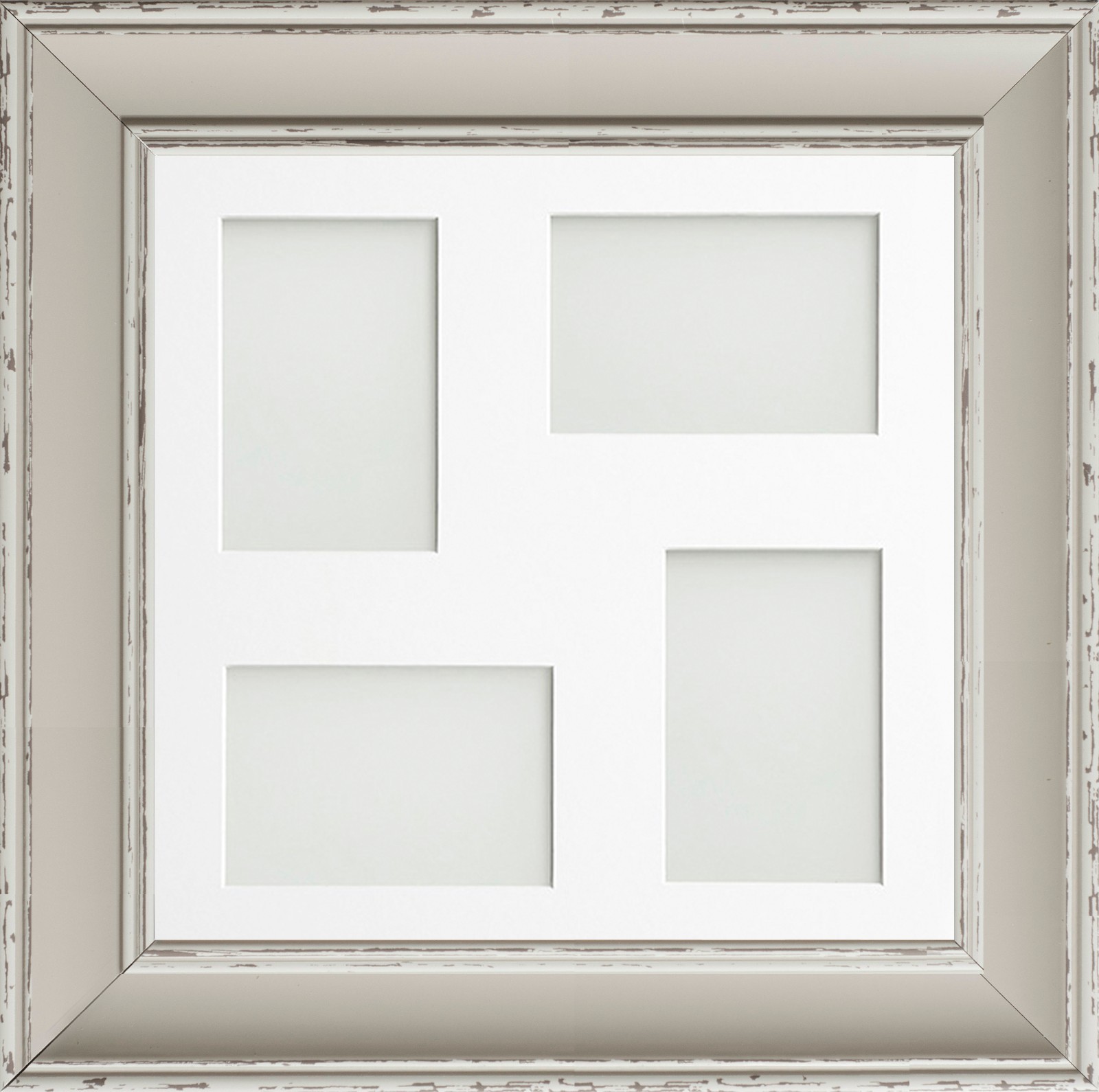 Multiple Photo Picture Frame Brooke Range Multi Aperture Display Grey