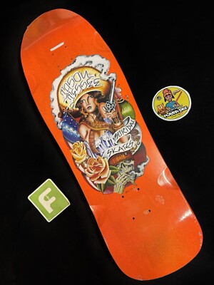 スケートボード jason jessee suicidal tendencies dogtown SUPER RARE Jason Jessee Suicidal Skates Orange Flakes Dogtown