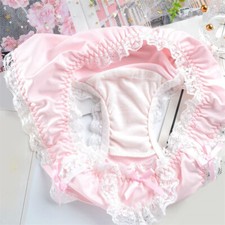 1PC Women Girl Briefs Cute Lace Bowknot Triangle Panties Panty Plus Size