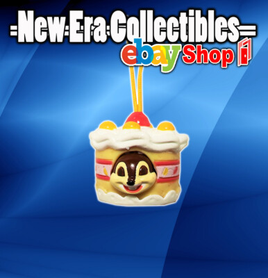 Disney Chip N Dale Dangler Cake Figurine Charm Series 1 Tomy Yujin Gacha