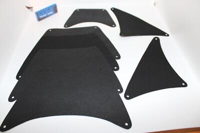 1x Segel Set  - passend zu Black Pearl - 4184 - Piratenschiff - 7 Segel - CUSTOM