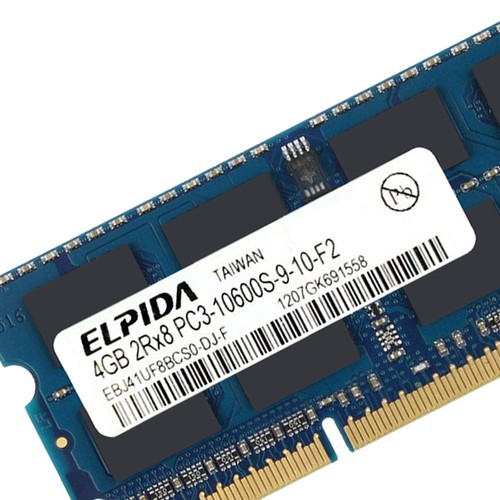 Elpida 4GB DDR3 1333MHz PC3-10600S 204Pin SODIMM Laptop Memory Notebook RAM BT - Picture 5 of 7