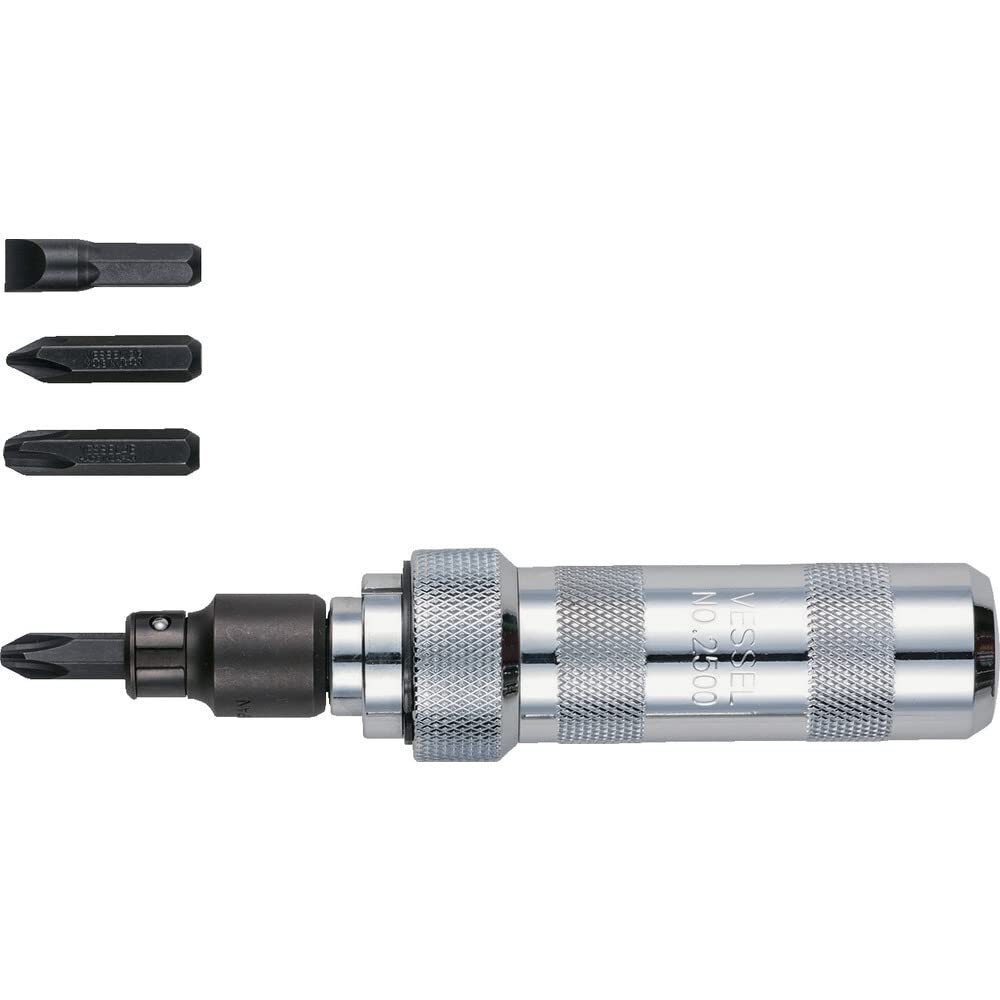 Vessel Heavy Duty Impact Screwdriver Megadora 3x150 Screwdriver