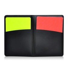 NEW Sport Soccer Referee Notebook with Red Card And Yellow Card Referee Tool