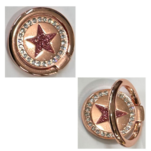 For iPhone /Samsung Finger Ring Holder Metal Plate Rotating Magnetic Grip - Picture 9 of 12