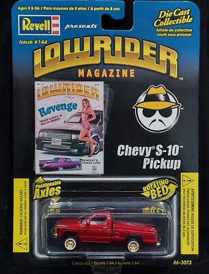 ミニカー Revell LOWRIDERS 90 Chevy S-10 Pickup Rare Revell Lowrider Die Cast '90 Chevy S-10 Pickup Electra