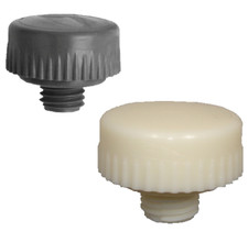 Thor Replacement Nylon Face Cap Hammer Head 25mm-63mm White Grey Hard Soft
