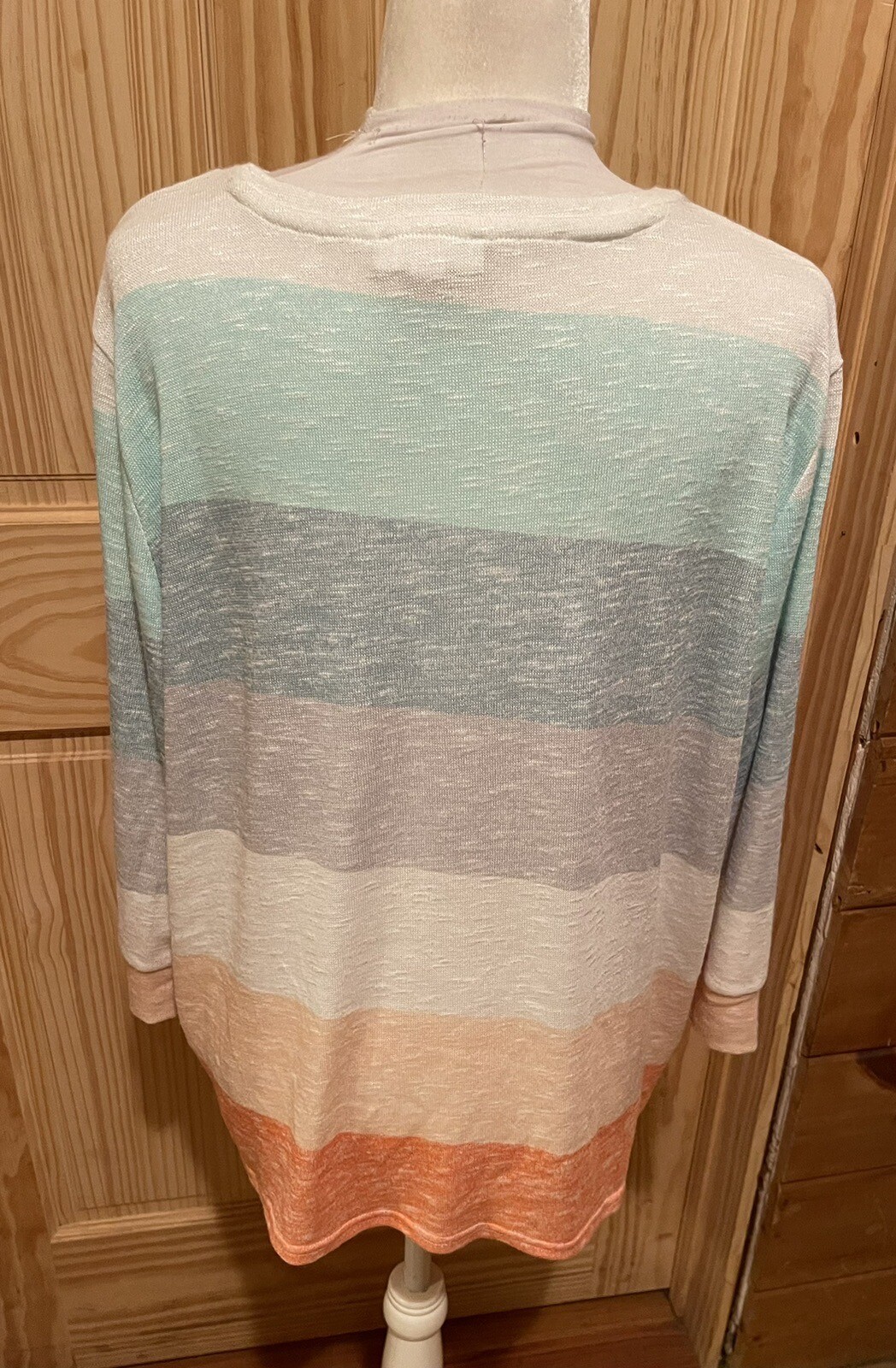 Patchington MultiColor Stripes Lightweight Tunic … - image 4