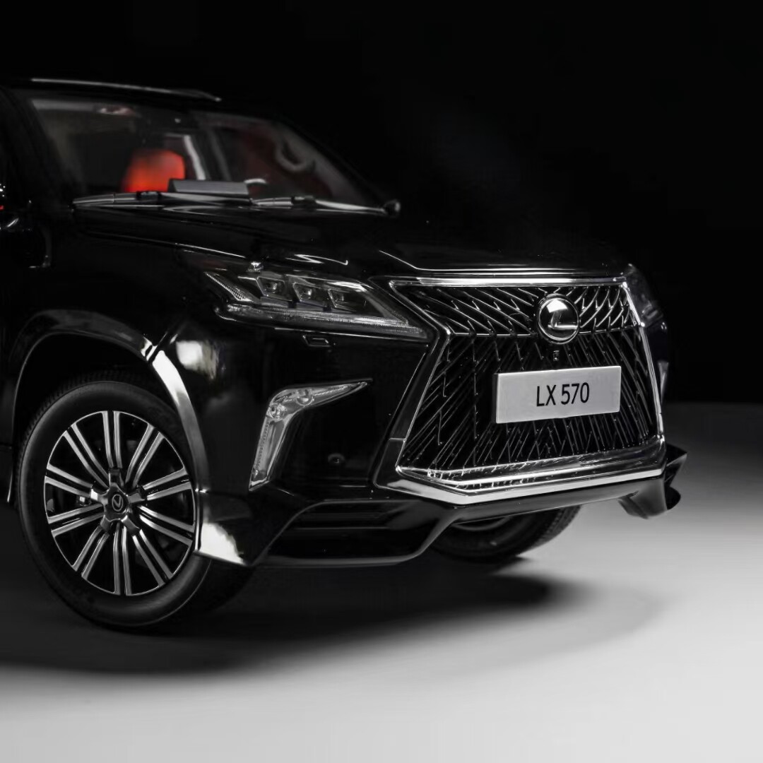 レクサス LX570 ブラック LEXUS 1/18 レクサス特注 1/18 レクサス LX570 ブラック 開閉式 : 寝具