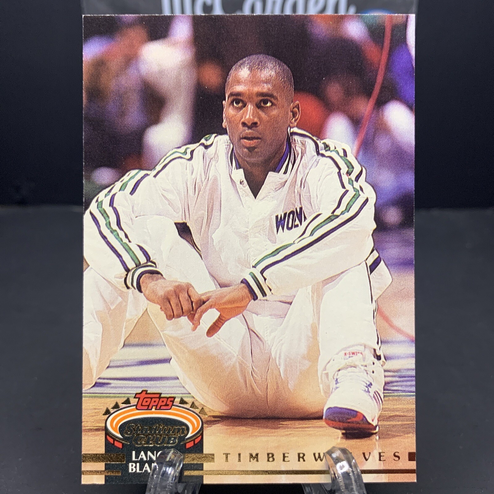1992-93 Topps Stadium Club Lance Blanks #290 Minnesota Timberwolves