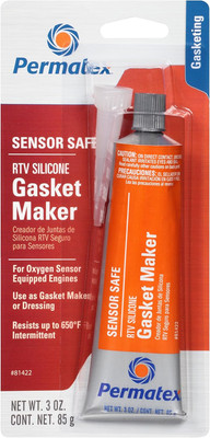 PERMATEX 81422 - Sensor-Safe High-Temp RTV Silicone Gasket Maker, 3 oz.