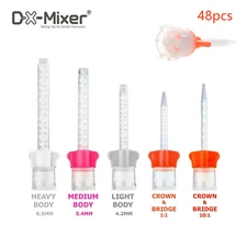Dx-Mixer HP VPS PVS Impression Material Dental Mixing Tip 1:1/10:1 Made In KOREA