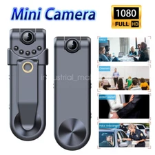 HD 1080P Body Camera Audio Video Recorder Night Vision Outdoor Sport Camcorder