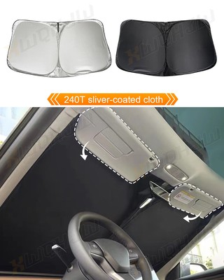 Proadsy 2025 Upgrade Windshield Sun Shade Custom Fit Honda