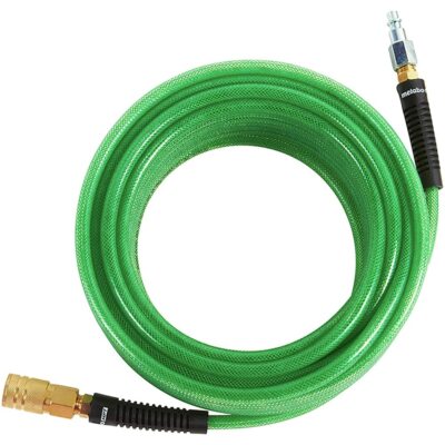 Air Hose | 1/4-Inch x 50 Ft | Industrial Fittings | Professional Grade Polyur...