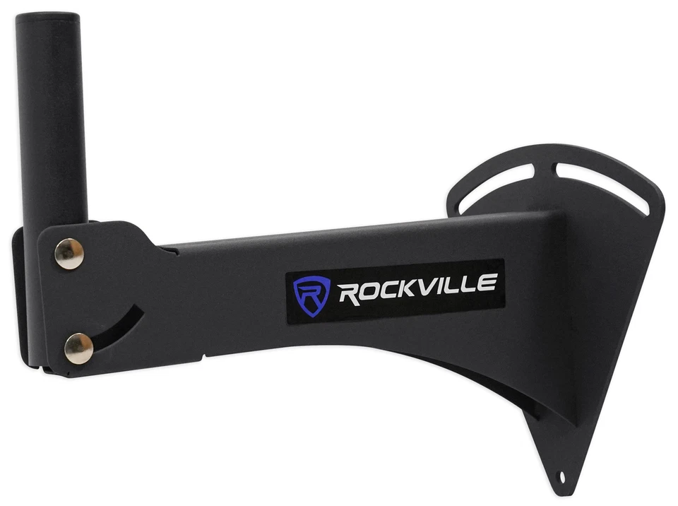 2 Rockville Adjustable PA Wall Mount Brackets for Electro-Voice ZLX-12P Speakers - Image 2 of 4