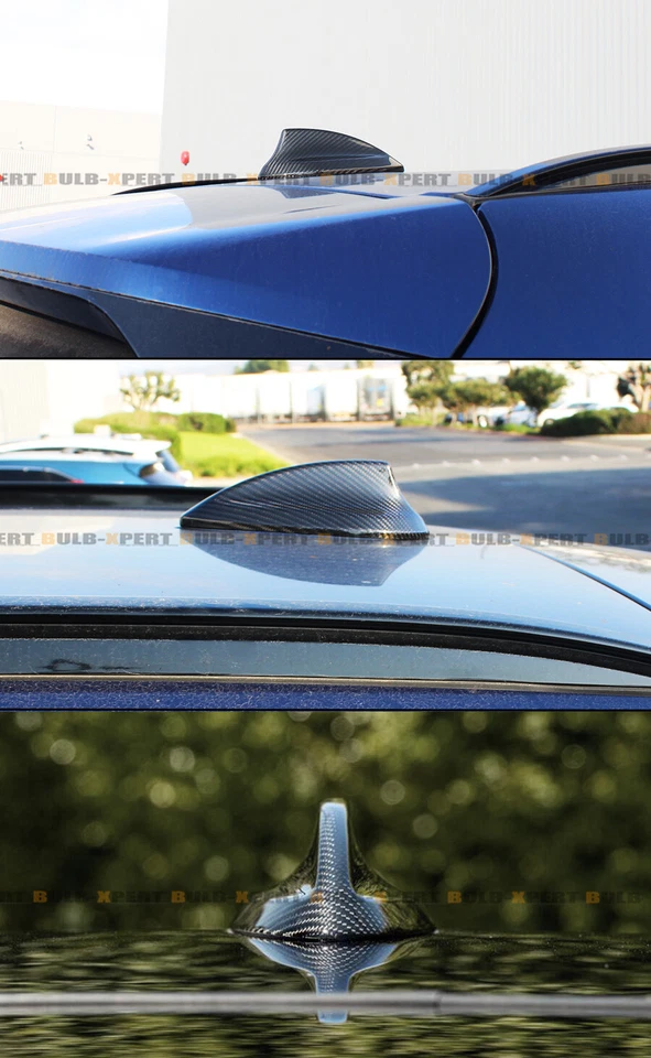 PARA BMW X3 X4 X3M X4M X5 X6 X5M X6M X7 FIBRA DE CARBONO ALETA DE TIBURÓN TAPA DE ANTENA Foto 4 de 4