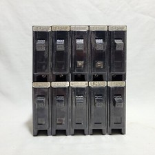 Lot of 10 Westinghouse BA1020 Circuit Breakers 20 Amp 1 Pole 120/240V