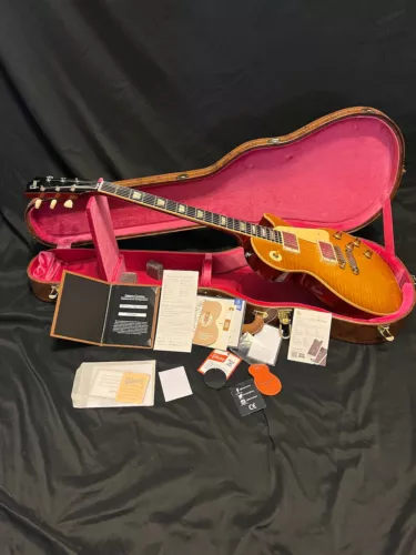 2023 Gibson Custom Shop '59 Les Paul Standard VOS Dirty Lemon LP W/OHSC/COA