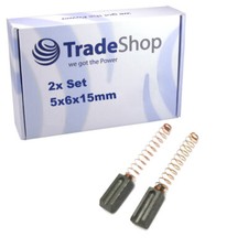 2x Motorkohlen Kohlebürsten 5x6x15mm für Le...