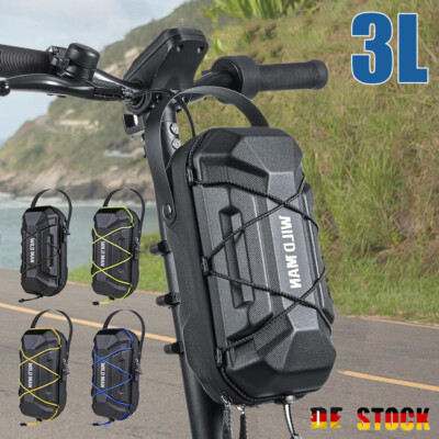 Lenkertasche Tasche Elektroroller E-Scooter Vorbau Bike Hartschale Roller Case