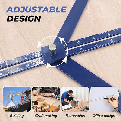 Corner Angle Finder Multifunction Protractor Angle Finder With Scale Miter S _r1
