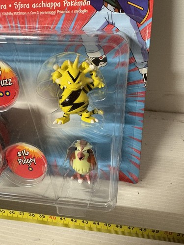 POKEMON HASBRO ELECTABUZZ PIDGEY UNAUFFINDBAR NEU - Bild 2 von 10