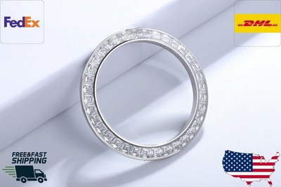 moissanite rolex bezel