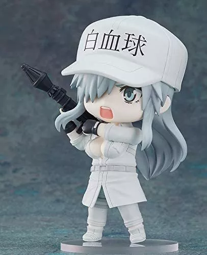 GOOD SMILE COMPANY (GSC) Hataraku Saibou BLACK Nendoroid White Blood Cell  1196, Figures & Plastic Kits