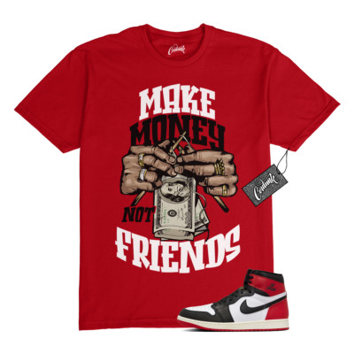 1 Black Toe Reimagined Varsity Gym Red Bred T Shirt to Match BLESSED to Match MM